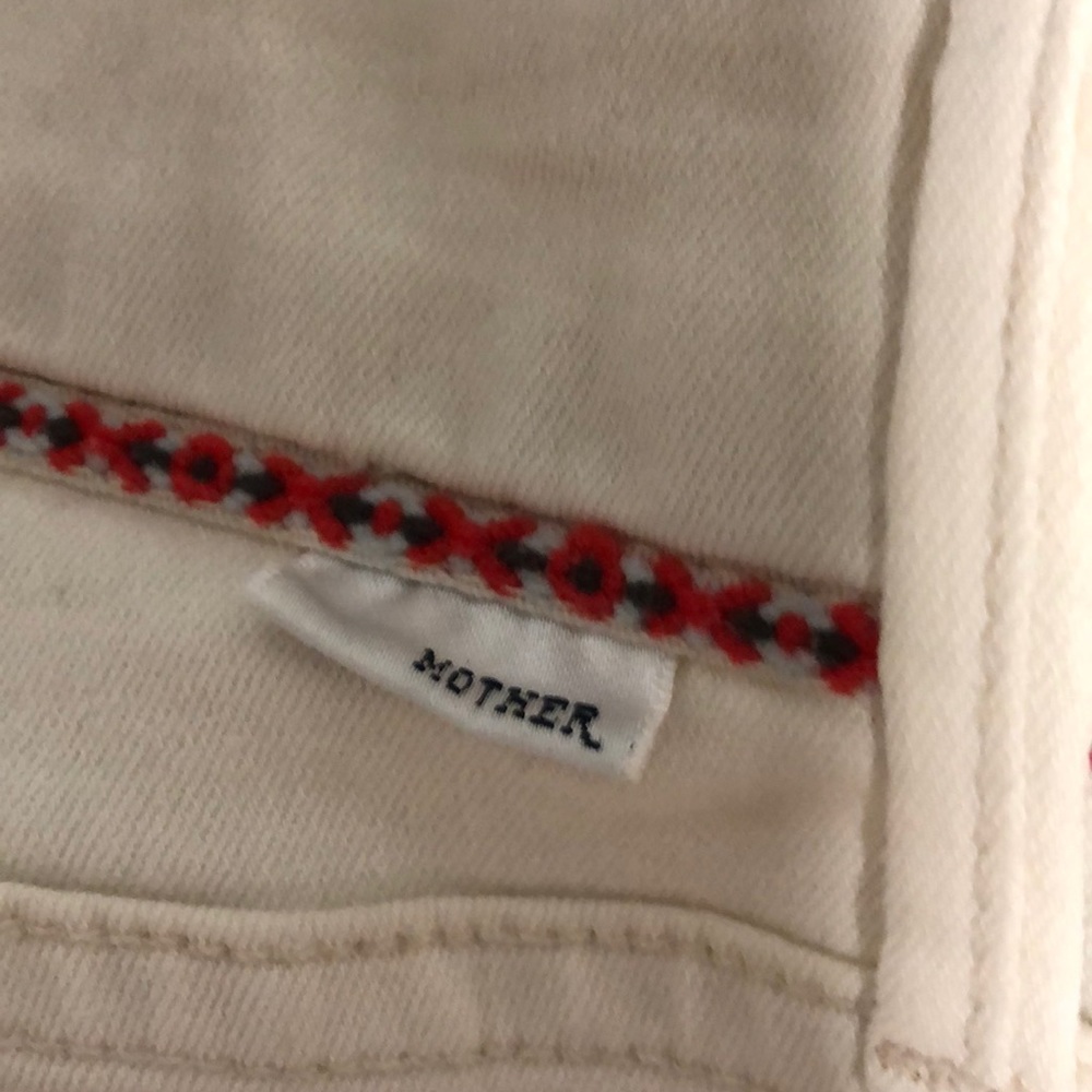 Embroidered jeans - Picture 6 of 10